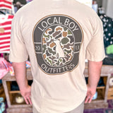 Local Boy: Vintage Crest Latte Tee
