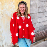 Sweet Spot Polka Dot Cardigan