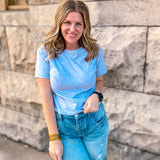 The Go To Basic Tee - Heather Grey