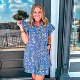 Wild West Mini Dress