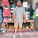 Local Boy: Heather Blend Crew Localflage Bluff