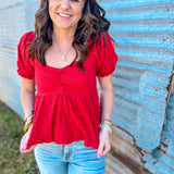 Lovely Smocked Top