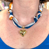 Wild Silk Bandana Necklaces