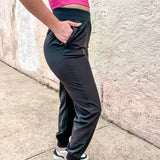 No Complaints Black Joggers