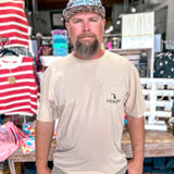 Local Boy: Vintage Crest Latte Tee