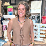 The Effortless Tie Vest Top