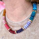 Everly Beaded Necklace - Color Me Bliss