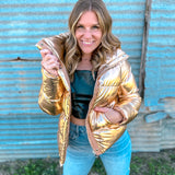 Buddy Love: Addison Gold Jacket