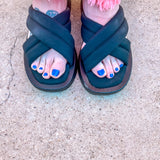 Piper Black Sandals
