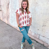Queen of Sparkles: Scattered Crawfish Tee