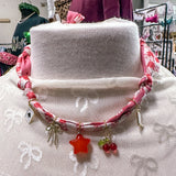 Wild & Sweet Silk Scarf Necklace