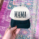 MAMA Black Snapback Hat