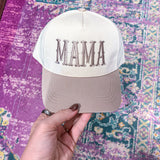 MAMA Tan Snapback Hat