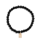 The Right Place Small Beaded Stretch Bracelet