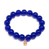 Lost In A Daze Glass Bead Stretch Bracelet