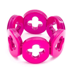 Resin Clover Bracelet
