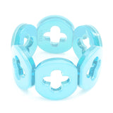 Resin Clover Bracelet