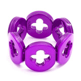 Resin Clover Bracelet