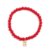 The Right Place Small Beaded Stretch Bracelet