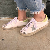 Reba Zebra Sneakers