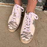 Reba Zebra Sneakers